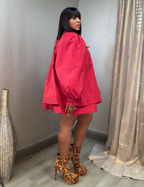 Rich Auntie in Red