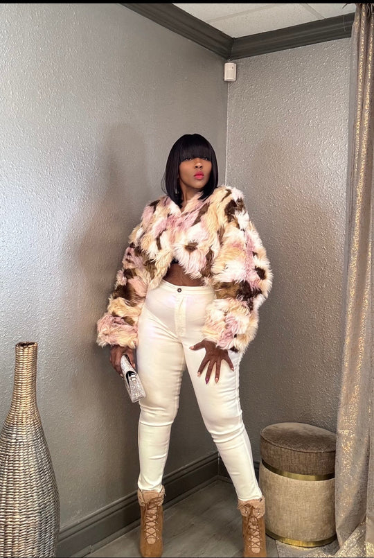 CoCo Cotton Candy Faux Fur