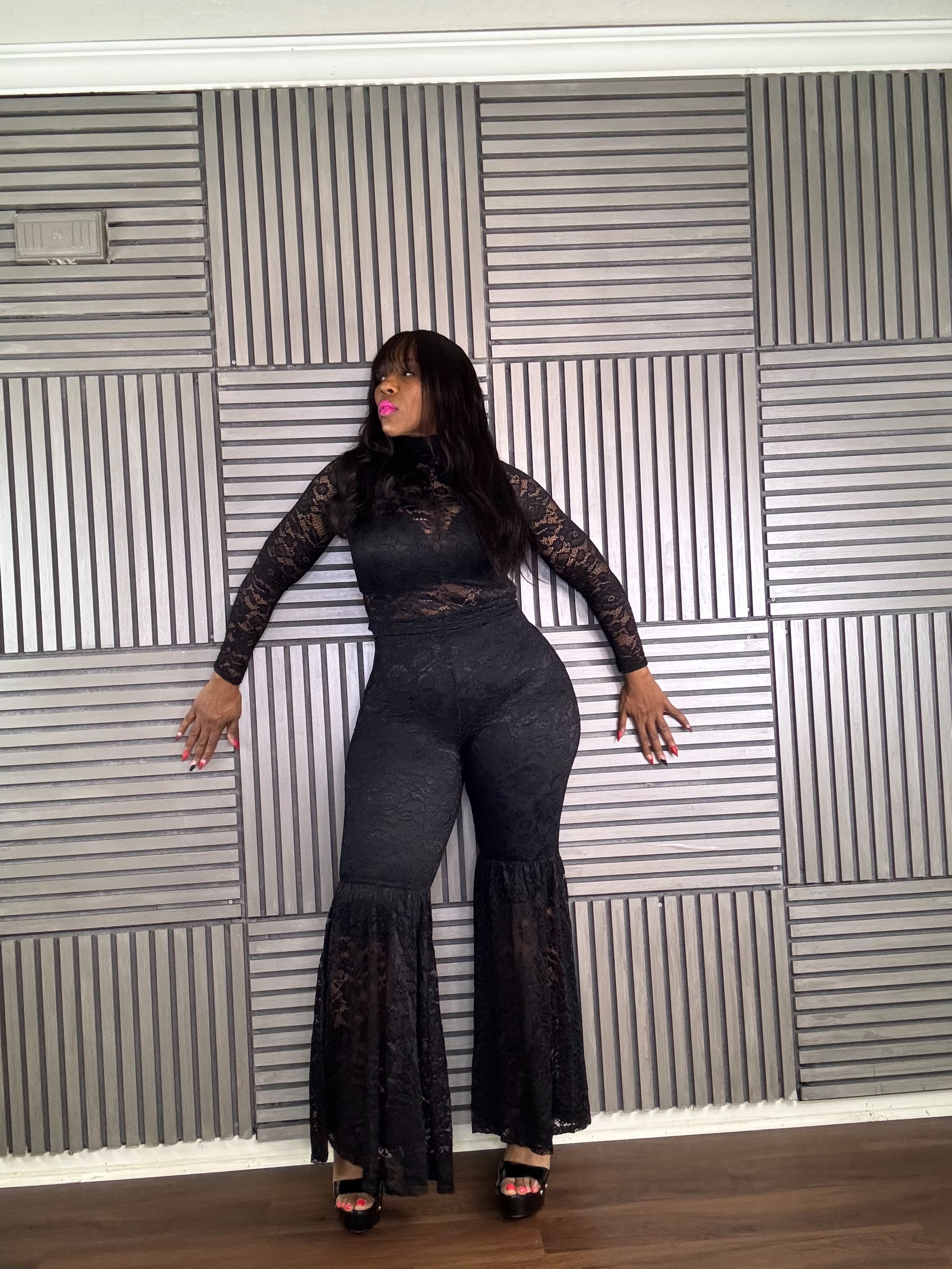 Black Lovely in Lace