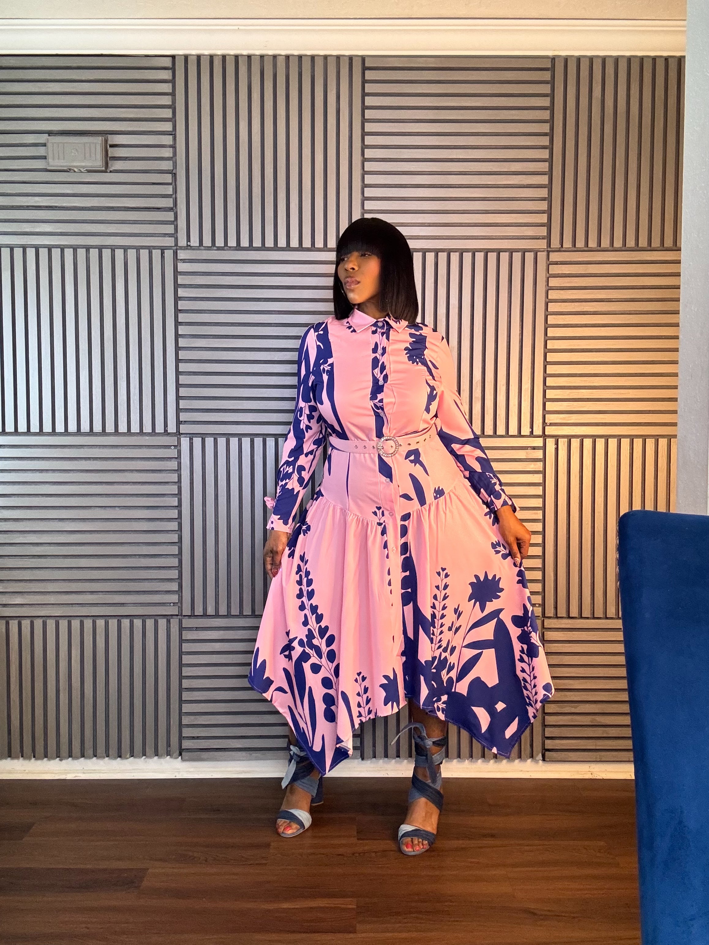Blue Bloom in PINK