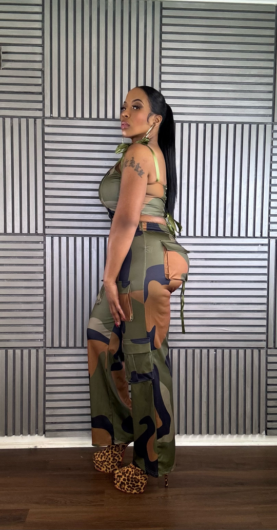 Prissy Army Girl