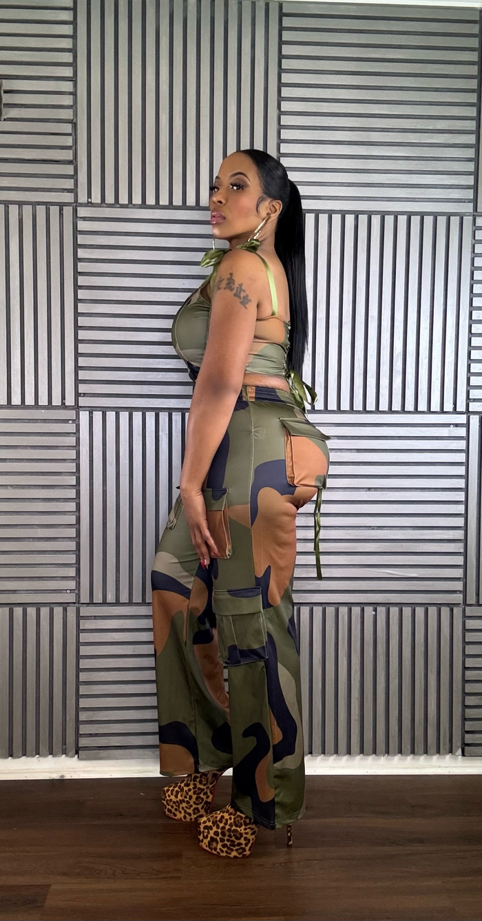 Prissy Army Girl