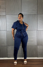 Mary Mac Denim Romper