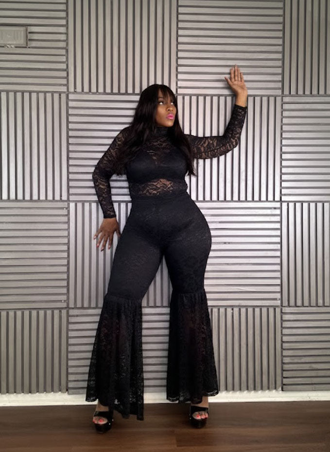 Black Lovely in Lace