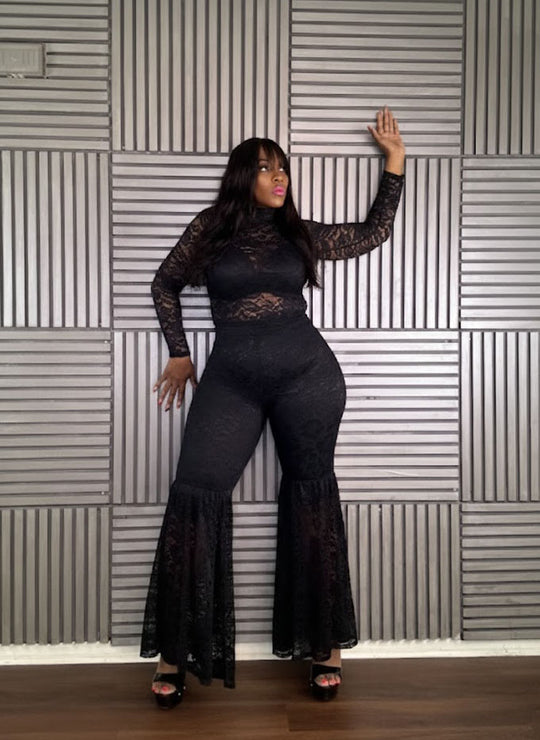 Black Lovely in Lace